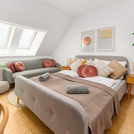 فيينا Penthouse, 3 Separate Bedrooms, 2 Min To U6 Nussdorfer Strasse المظهر الخارجي الصورة