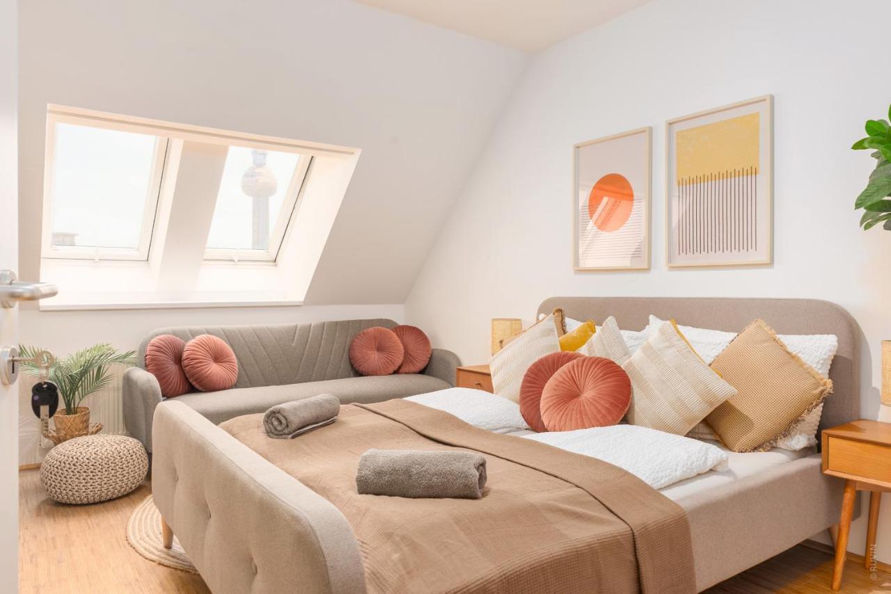 فيينا Penthouse, 3 Separate Bedrooms, 2 Min To U6 Nussdorfer Strasse المظهر الخارجي الصورة