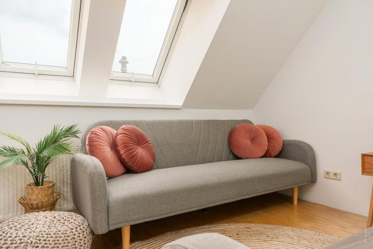 فيينا Penthouse, 3 Separate Bedrooms, 2 Min To U6 Nussdorfer Strasse المظهر الخارجي الصورة